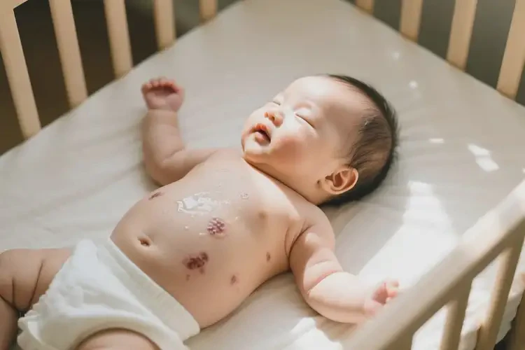 嬰兒肚子經(jīng)常長濕疹可不可以根治(圖3)