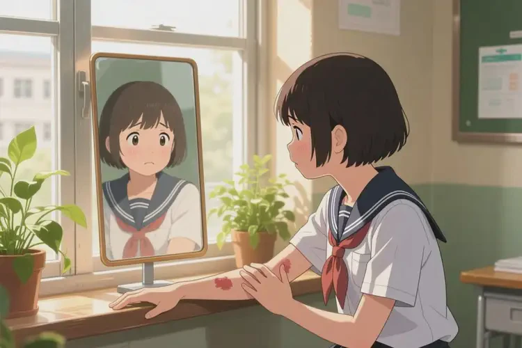 中學(xué)生身上經(jīng)常長濕疹不管它會自己自愈嗎(圖4)