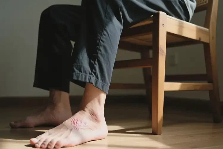 男人腳上起濕疹不管它會自己好嗎(圖3)