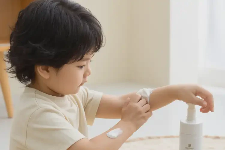 兒童手臂上出現(xiàn)濕疹可不可以根治(圖2)