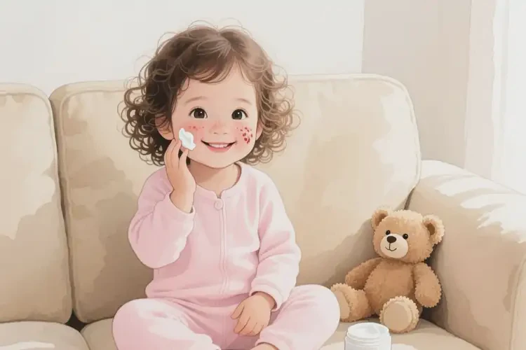 兒童身上長濕疹不管它會自己好嗎(圖3)