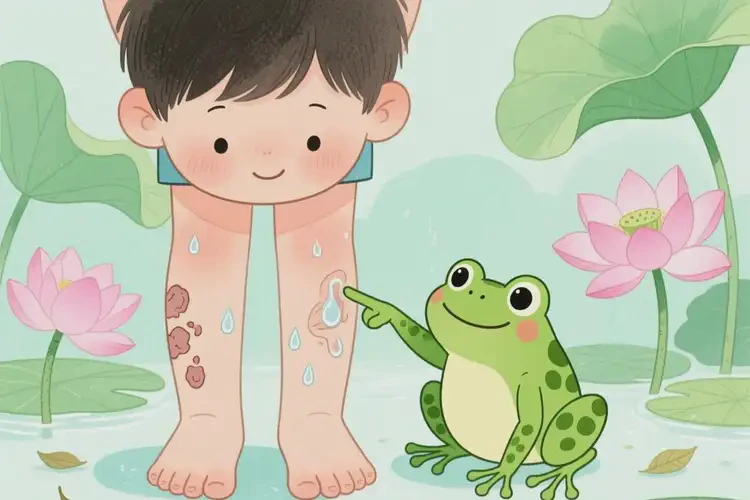 少兒小腿上偶爾起濕疹可不可以根治(圖2)