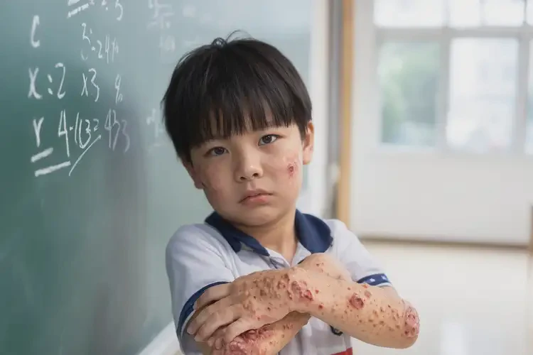 小學生全身容易起濕疹能不能徹底自愈(圖4)