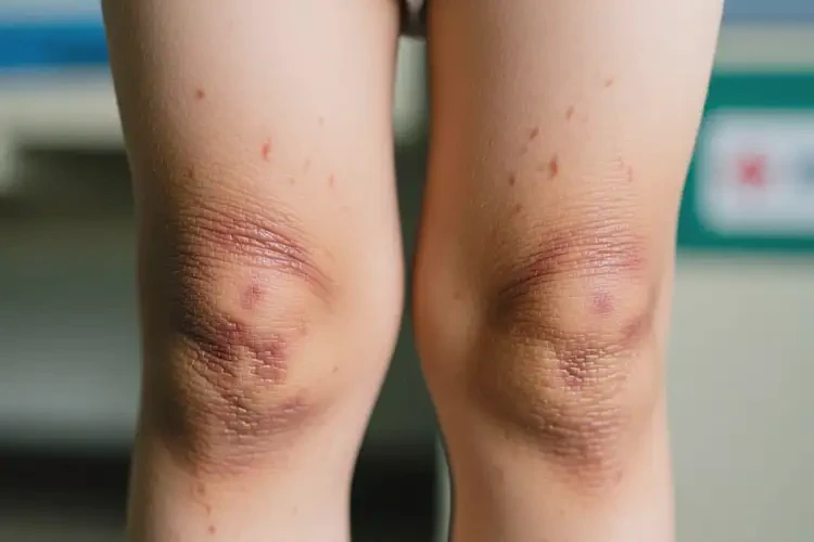 兒童大腿長濕疹可不可以根治(圖1)