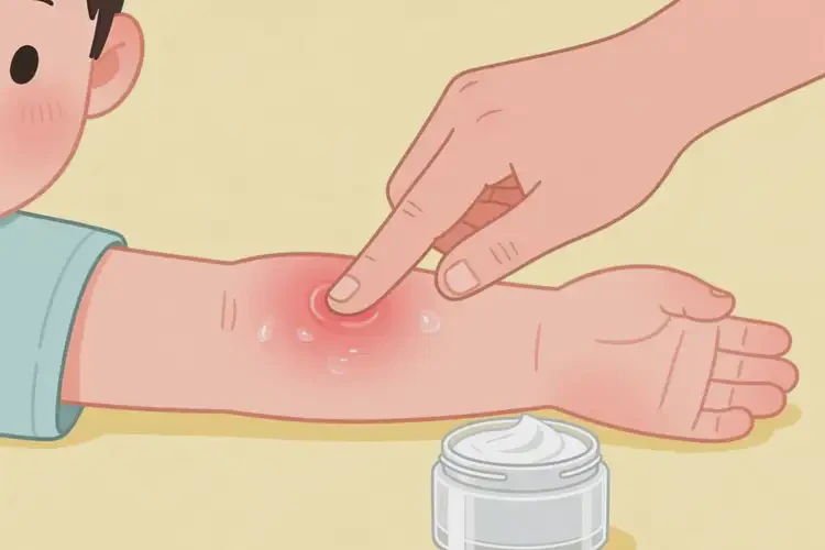 小孩手臂容易长湿疹可不可以根治(图1)