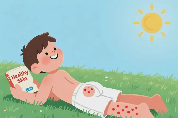 小學(xué)生屁股上出濕疹可不可以徹底自愈(圖2)