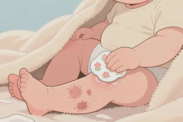 嬰兒小腿經(jīng)常長(zhǎng)濕疹不管它會(huì)自己痊愈嗎(圖3)
