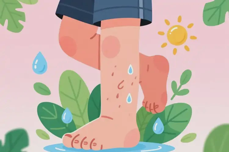 小學(xué)生小腿有濕疹能徹底自愈嗎(圖1)