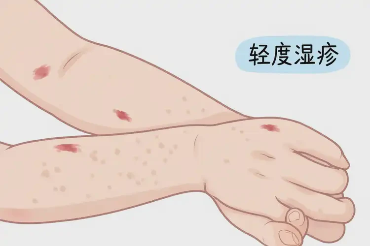 兒童全身出現(xiàn)濕疹不管它會(huì)自己自愈嗎(圖4)