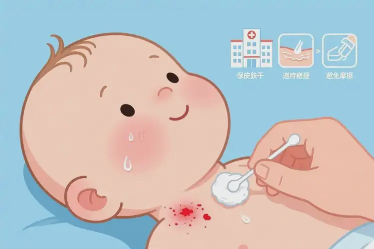 婴儿脖子容易长湿疹能靠自己自愈吗(图3)