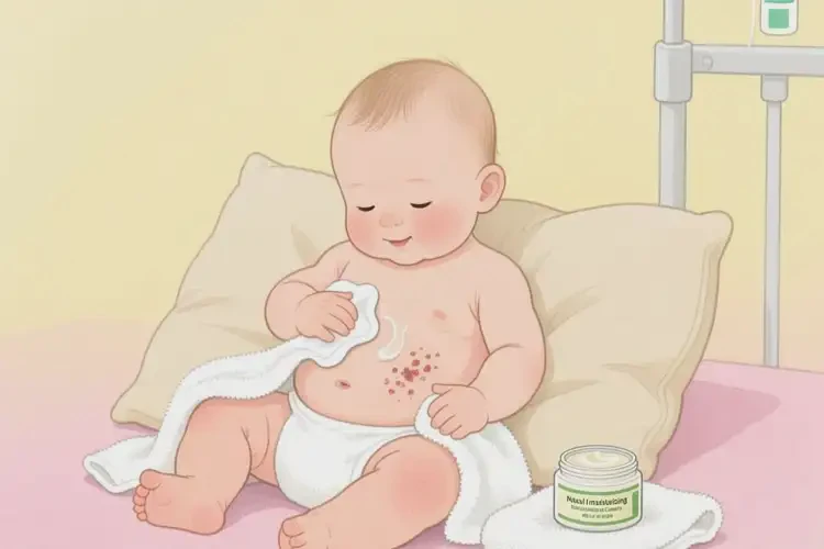 寶寶肚子長(zhǎng)濕疹可不可以根治(圖2)