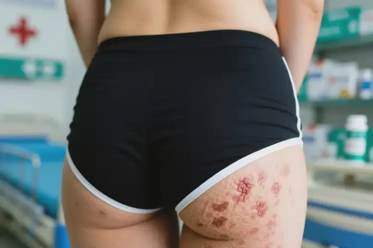 女人屁股長(zhǎng)濕疹能不能根治(圖2)