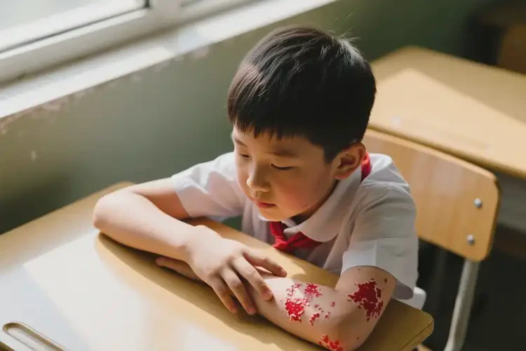 中學(xué)生全身經(jīng)常長濕疹不管它會自己好嗎(圖4)