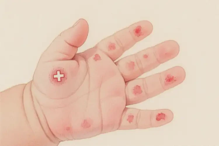 婴幼儿手上偶尔长湿疹能彻底自愈吗(图4)