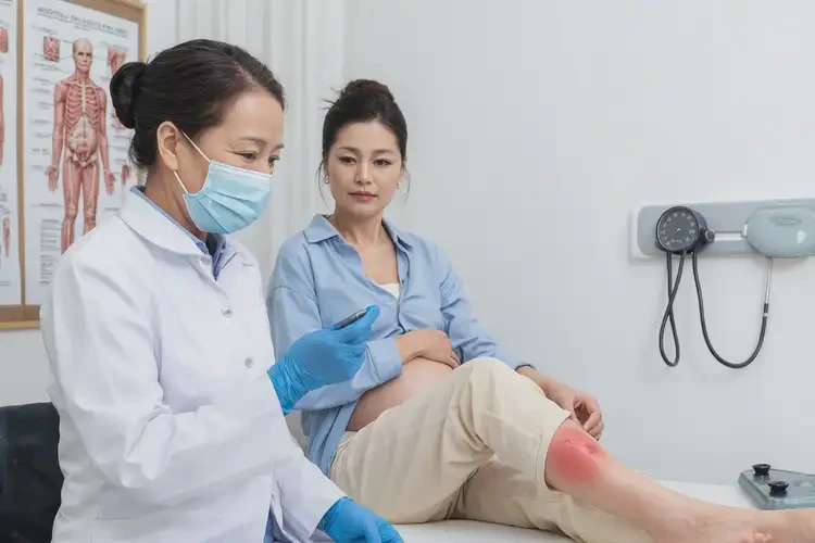 孕婦小腿出濕疹能徹底自愈嗎(圖1)