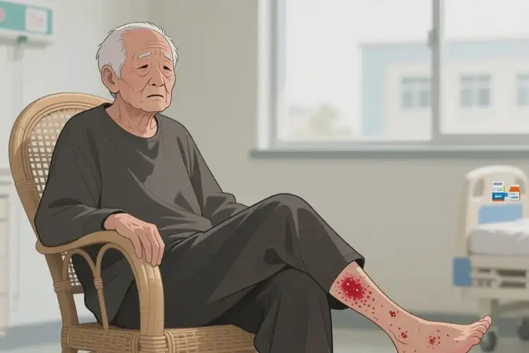 老人大腿上起濕疹可不可以根治(圖4)