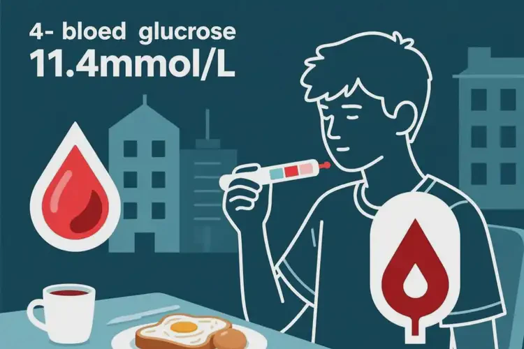青少年早餐血糖11點(diǎn)4意味著什么(圖1)
