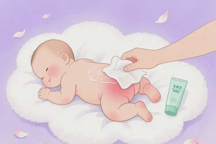 孩子屁股偶爾長濕疹不管它會自己好嗎(圖2)