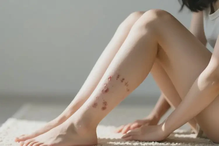 女人小腿有濕疹能不能根治(圖1)