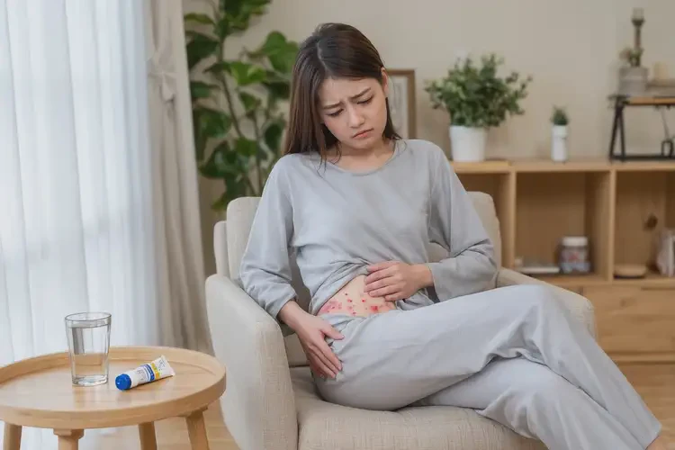 女生屁股上有湿疹不管它会自己自愈吗(图3)