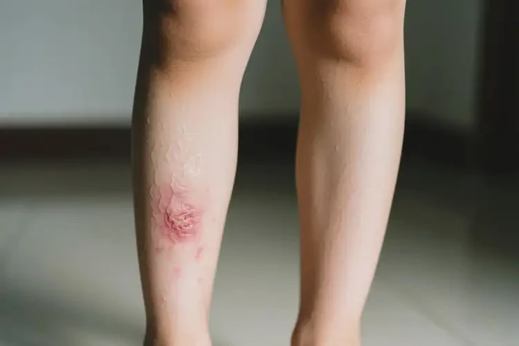 青少年小腿上偶爾起濕疹可以徹底自愈嗎(圖2)