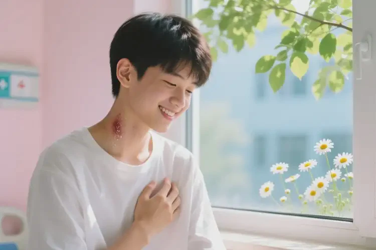 青少年脖子上容易長濕疹能徹底自愈嗎(圖4)