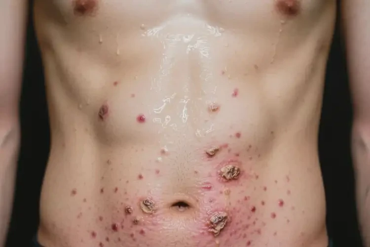 男生肚子出现湿疹可以彻底自愈吗(图3)