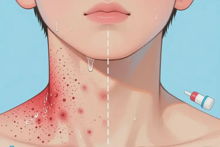 青少年脖子上起濕疹不管它會自己自愈嗎(圖2)