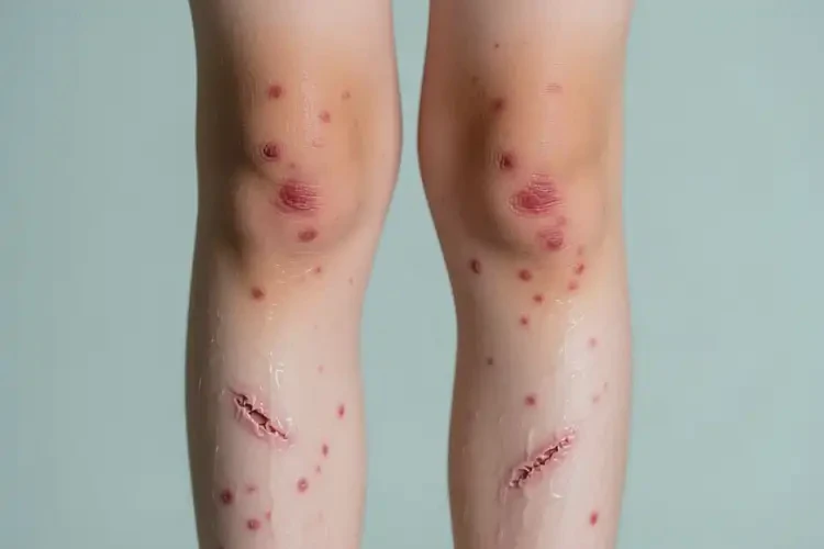 青少年小腿出濕疹不管它會自己痊愈嗎(圖2)