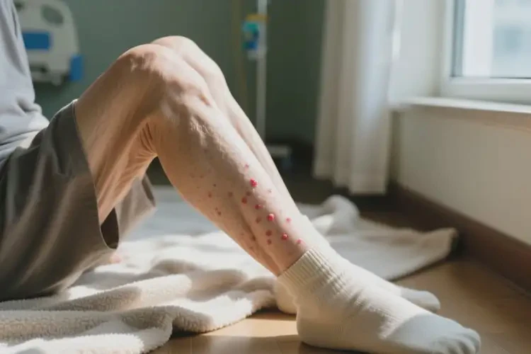 老年人小腿上起濕疹可不可以徹底自愈(圖2)