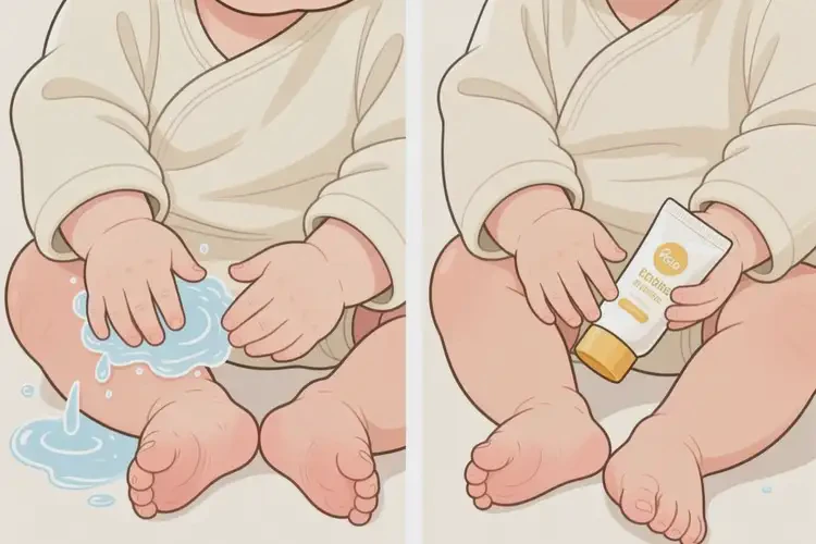 寶寶四肢經(jīng)常起濕疹可不可以根治(圖3)