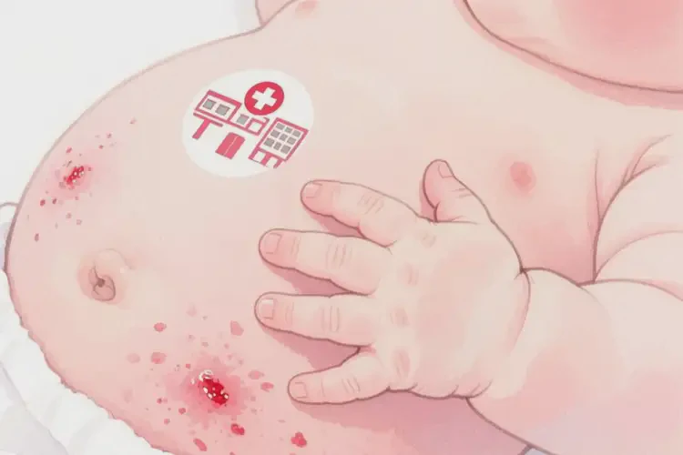 寶寶肚子長濕疹不管它會自己自愈嗎(圖3)