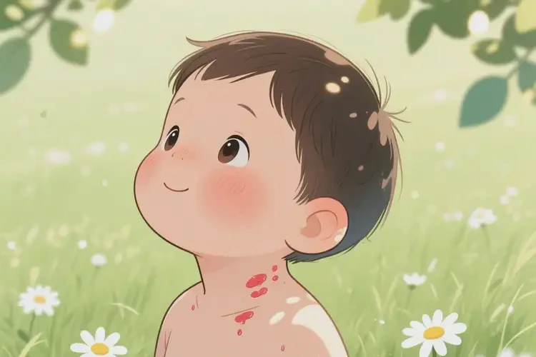 小孩脖子上有濕疹能靠自己自愈嗎(圖4)