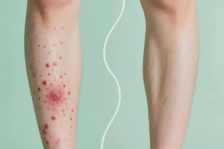 青年人小腿上起湿疹可不可以彻底自愈(图3)