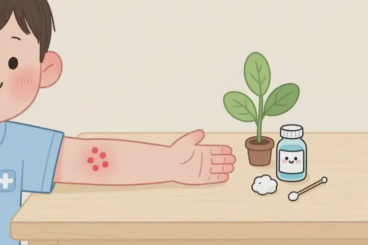 儿童手臂起湿疹可不可以彻底自愈(图2)