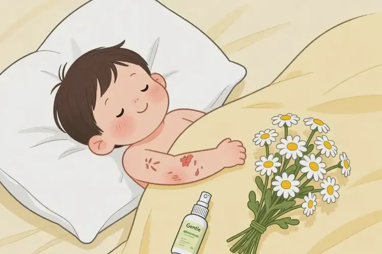 兒童身上長濕疹不管它會自己好嗎(圖2)