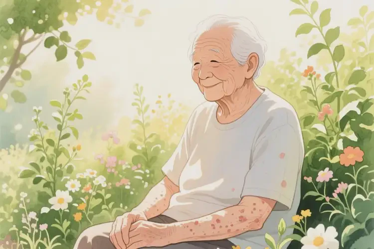 老年人身上容易起濕疹可以徹底自愈嗎(圖4)