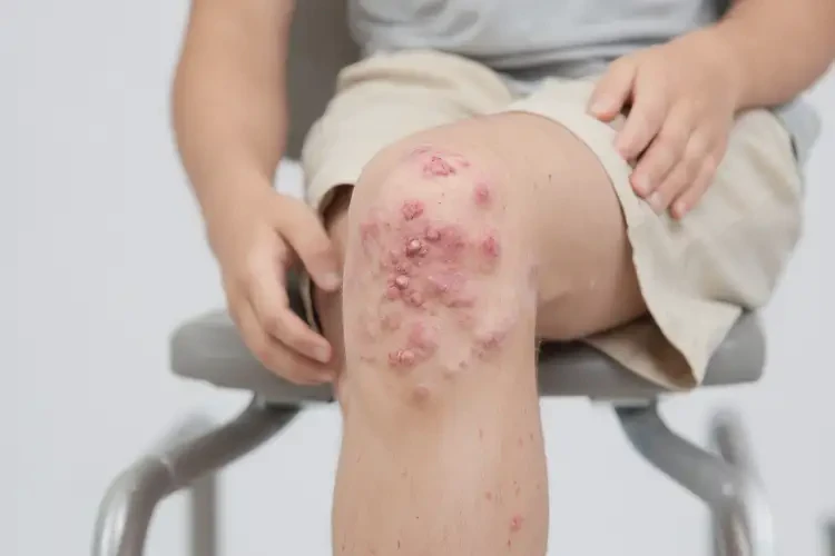 青少年大腿容易起湿疹不管它会自己痊愈吗(图4)