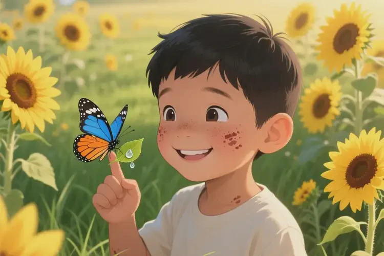 少兒面部偶爾起濕疹可不可以根治(圖1)