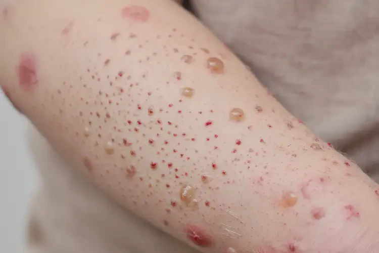 儿童手臂容易起湿疹能彻底自愈吗(图4)