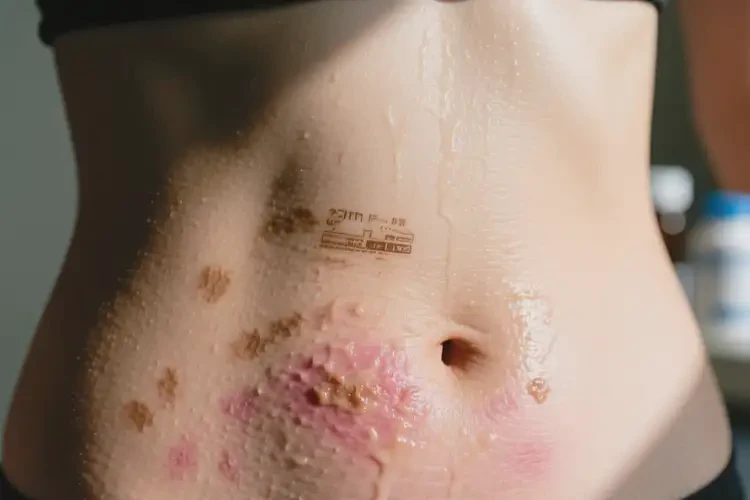 女性肚子上長(zhǎng)濕疹能靠自己自愈嗎(圖2)