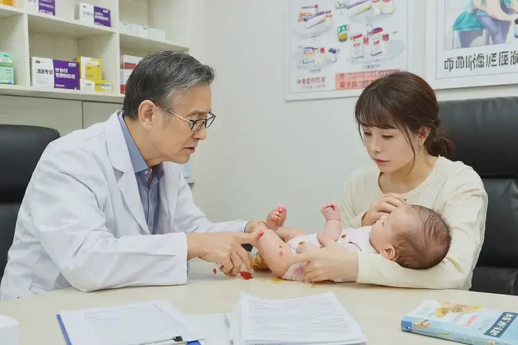 寶寶小腿上長濕疹能靠自己自愈嗎(圖1)