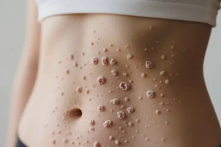 女人肚子上起濕疹不管它會自己好嗎(圖3)