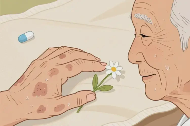 老年人手上容易長濕疹可以徹底自愈嗎(圖3)