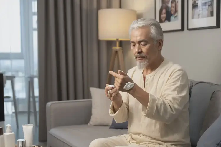 老年人屁股上偶爾長濕疹可以徹底自愈嗎(圖2)