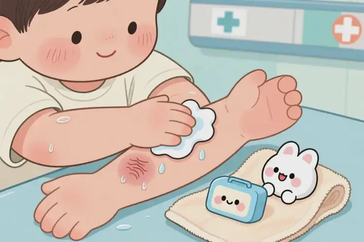 小孩手臂容易长湿疹可不可以根治(图2)