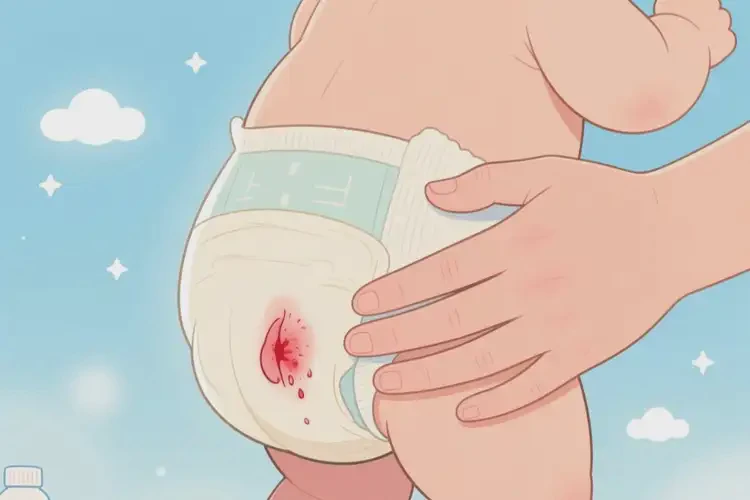 新生兒肛周有濕疹能靠自己自愈嗎(圖1)