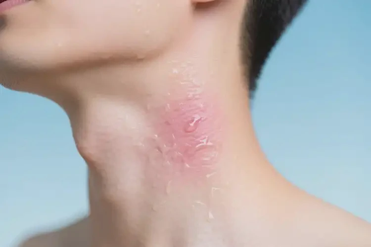 男人脖子上容易長(zhǎng)濕疹能不能徹底自愈(圖2)