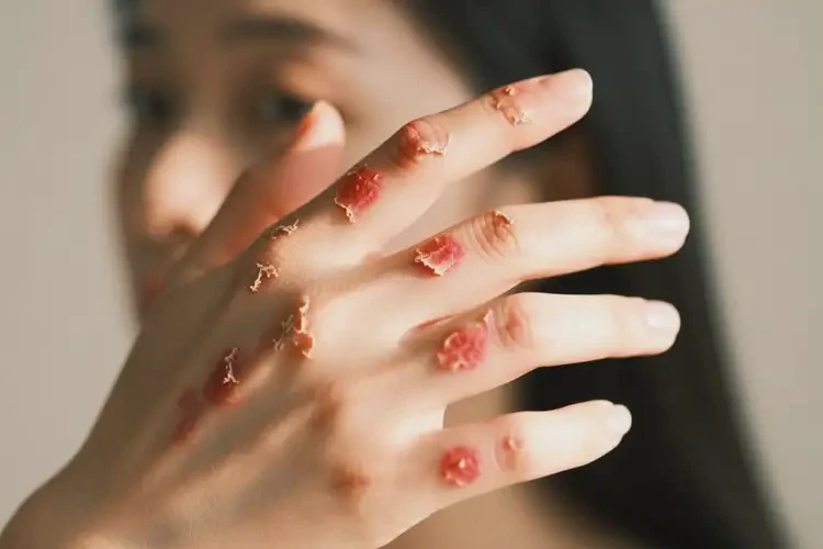 女生手上起濕疹可以徹底自愈嗎(圖4)