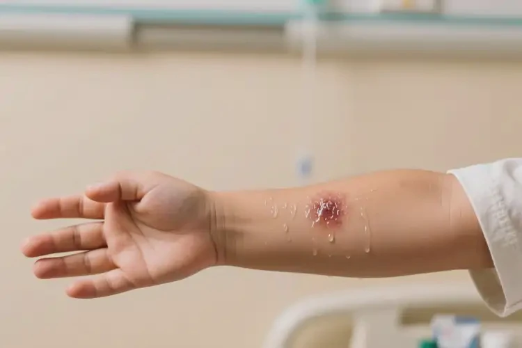 小孩手臂有濕疹不管它會自己自愈嗎(圖4)